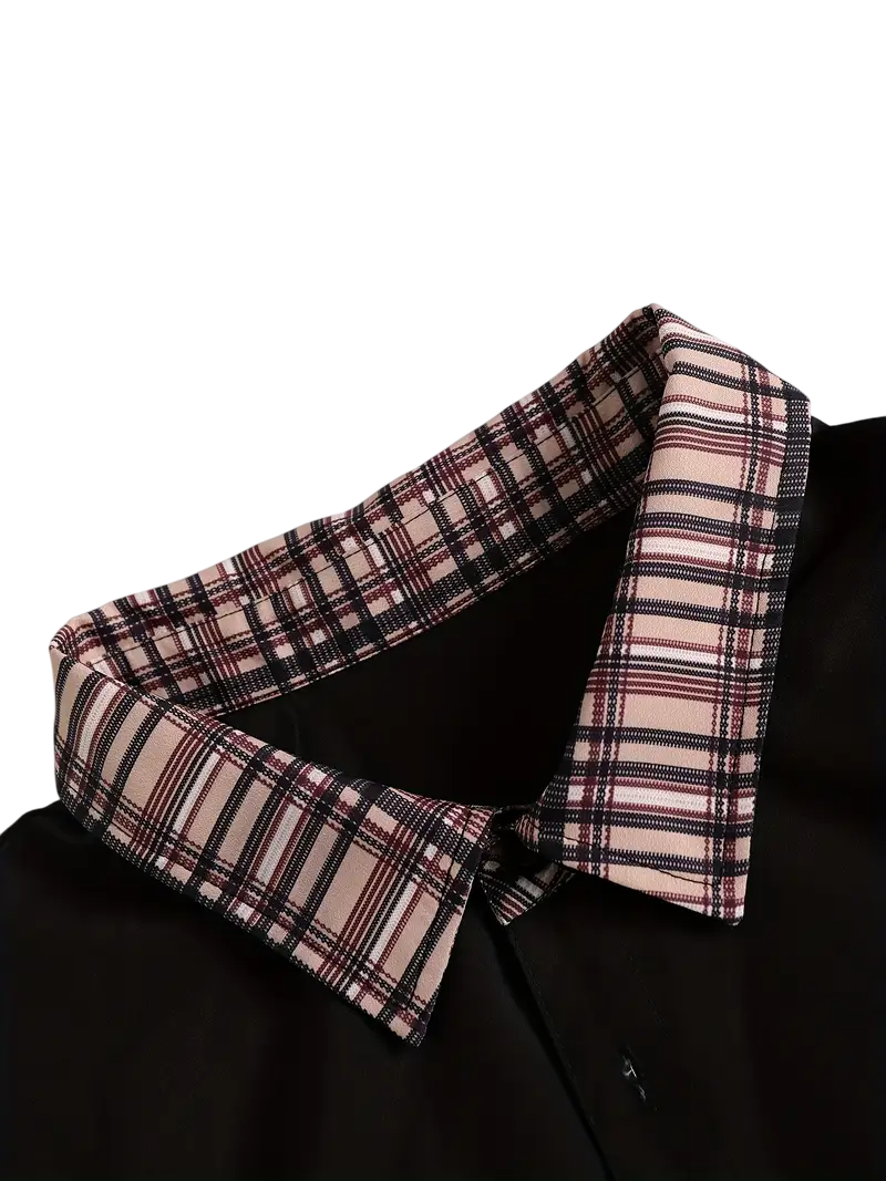 Camisa Tweed Black