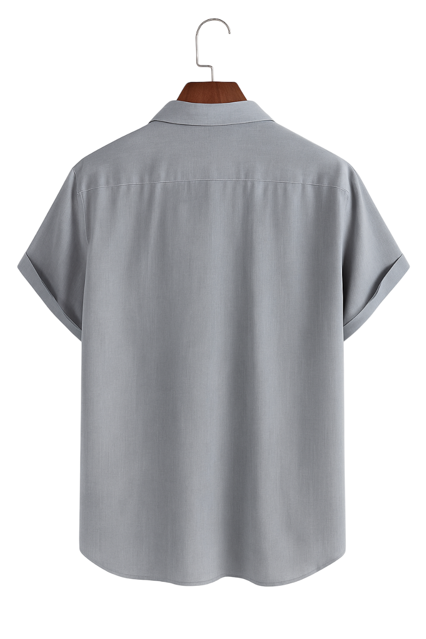 Camisa Smooth Plata