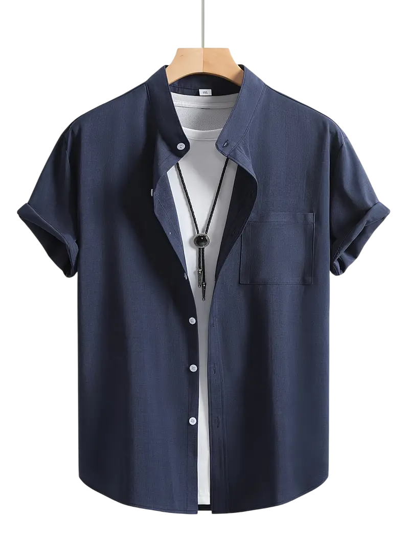 Camisa Citric Pocket Marino
