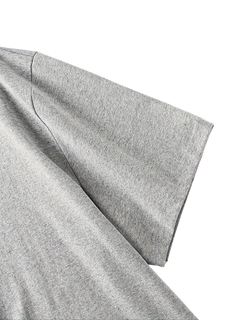 Camiseta Gris Casual
