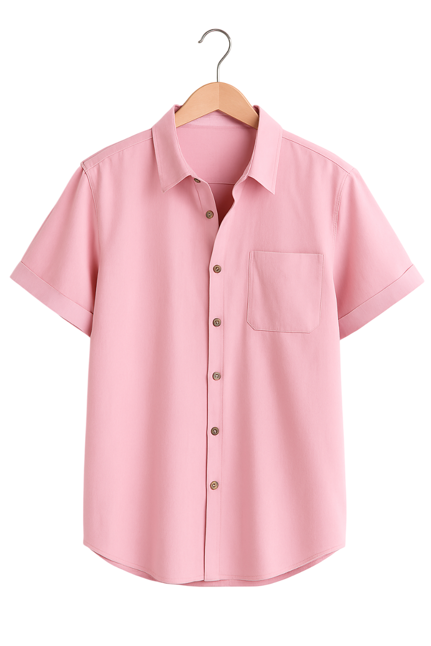 Camisa Smooth Rose