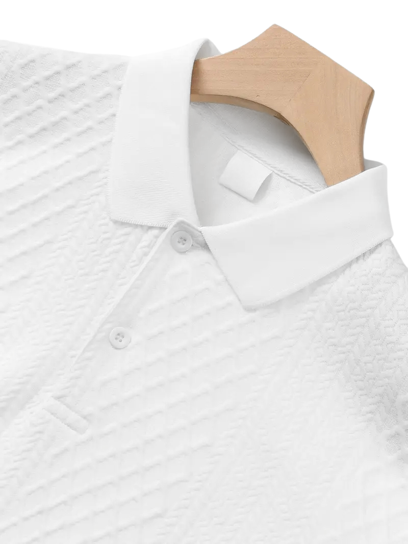 Polo Henley White