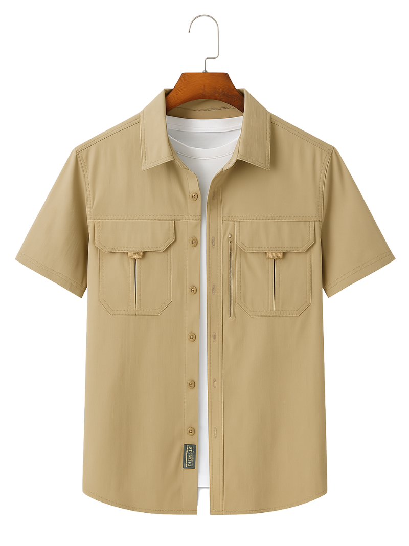 Camisa Outdoor Zi Caqui