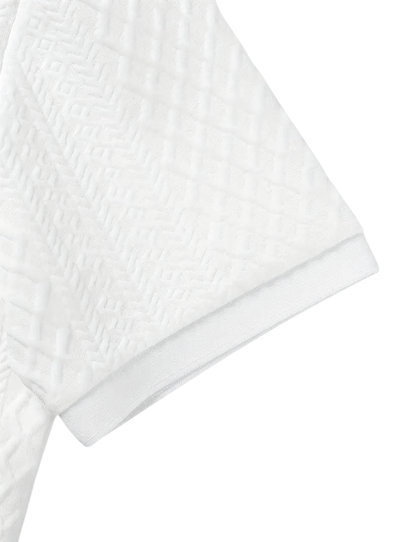 Polo Henley White