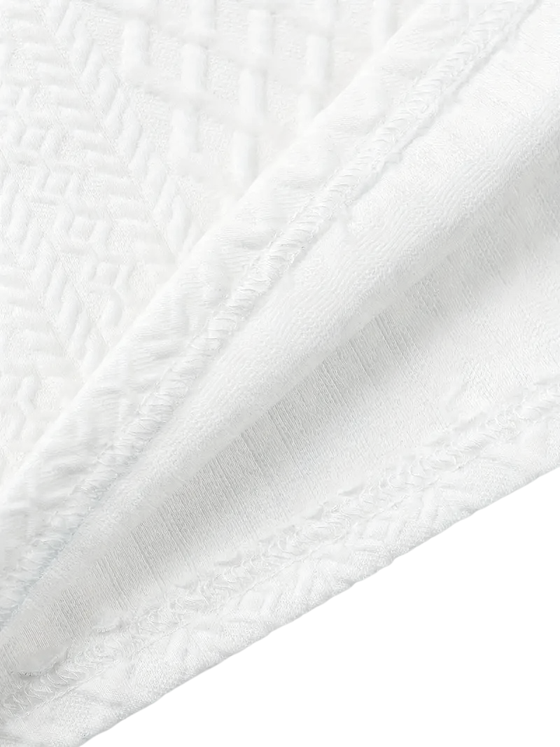 Polo Henley White