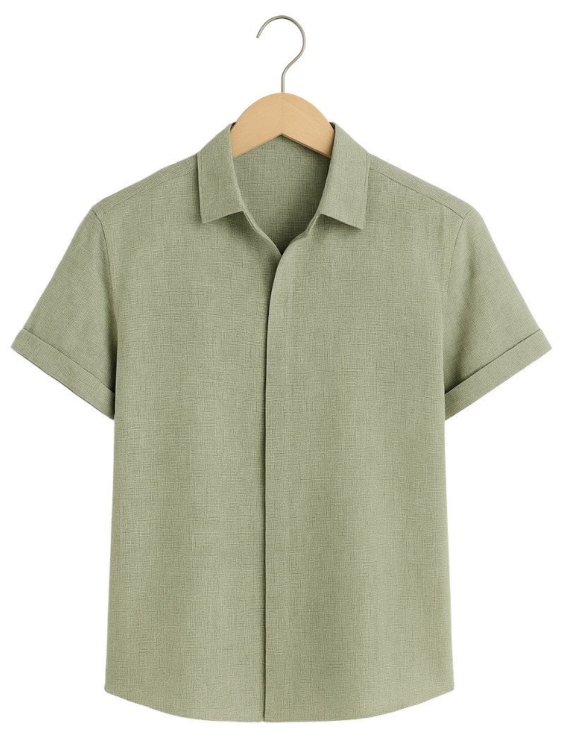 Camisa Hidden Pistacho