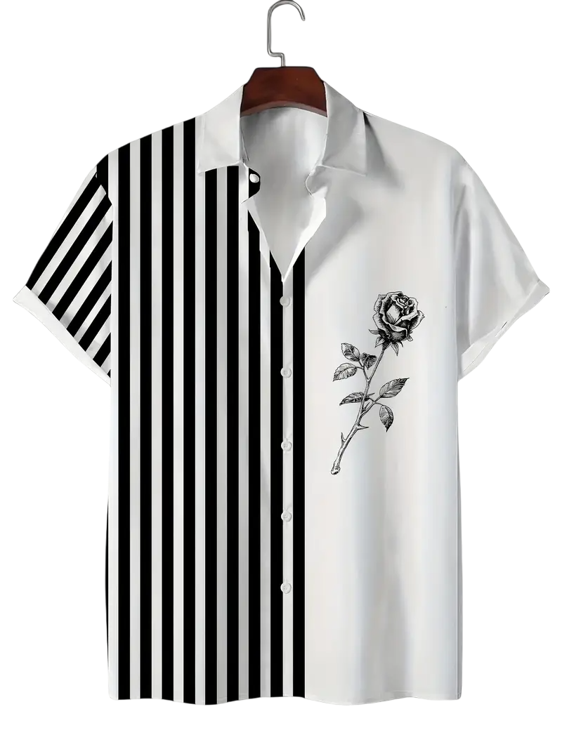 Camisa Blanca Rosa