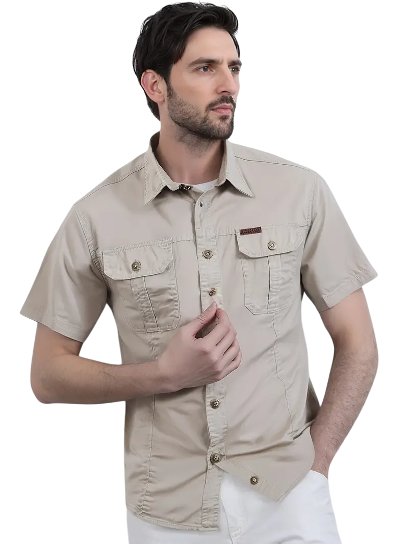 Camisa Explorer Caqui