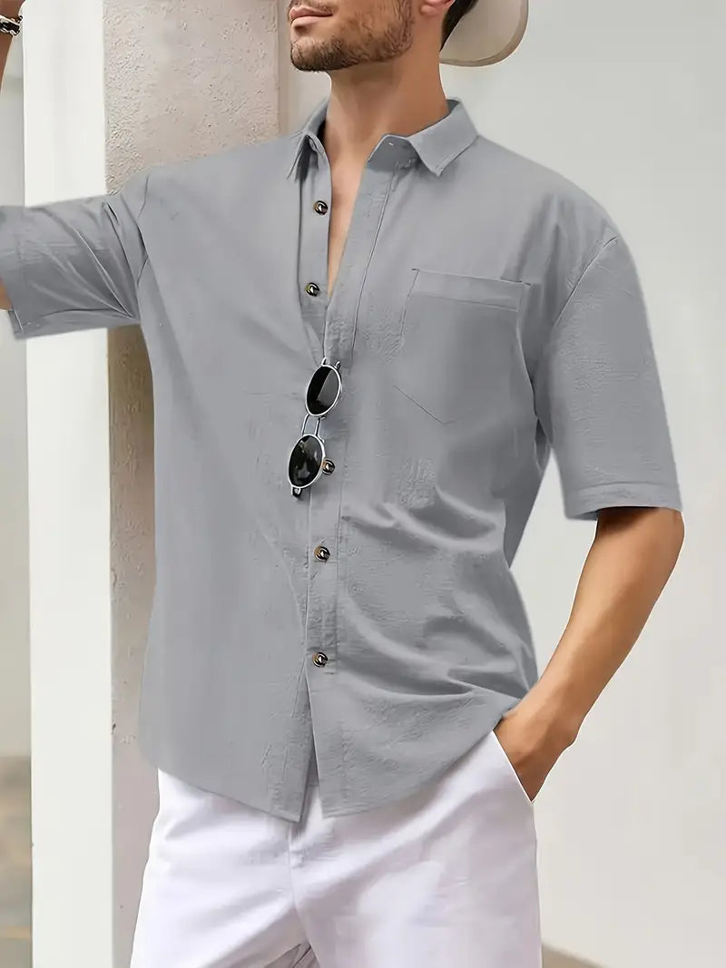 Camisa Smooth Plata