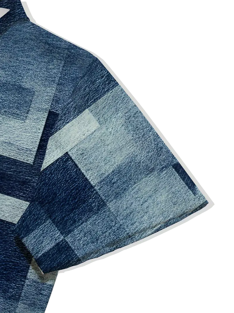 Camisa Cuadros Azul