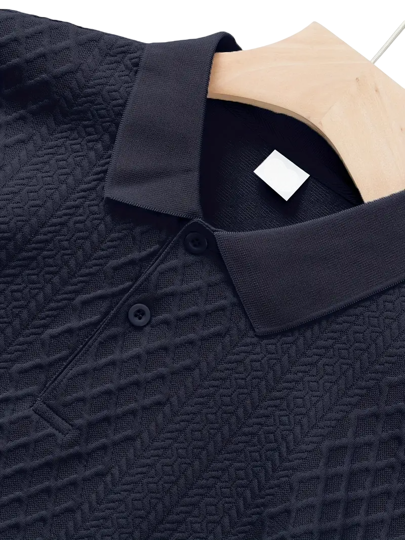 Polo Henley Blue