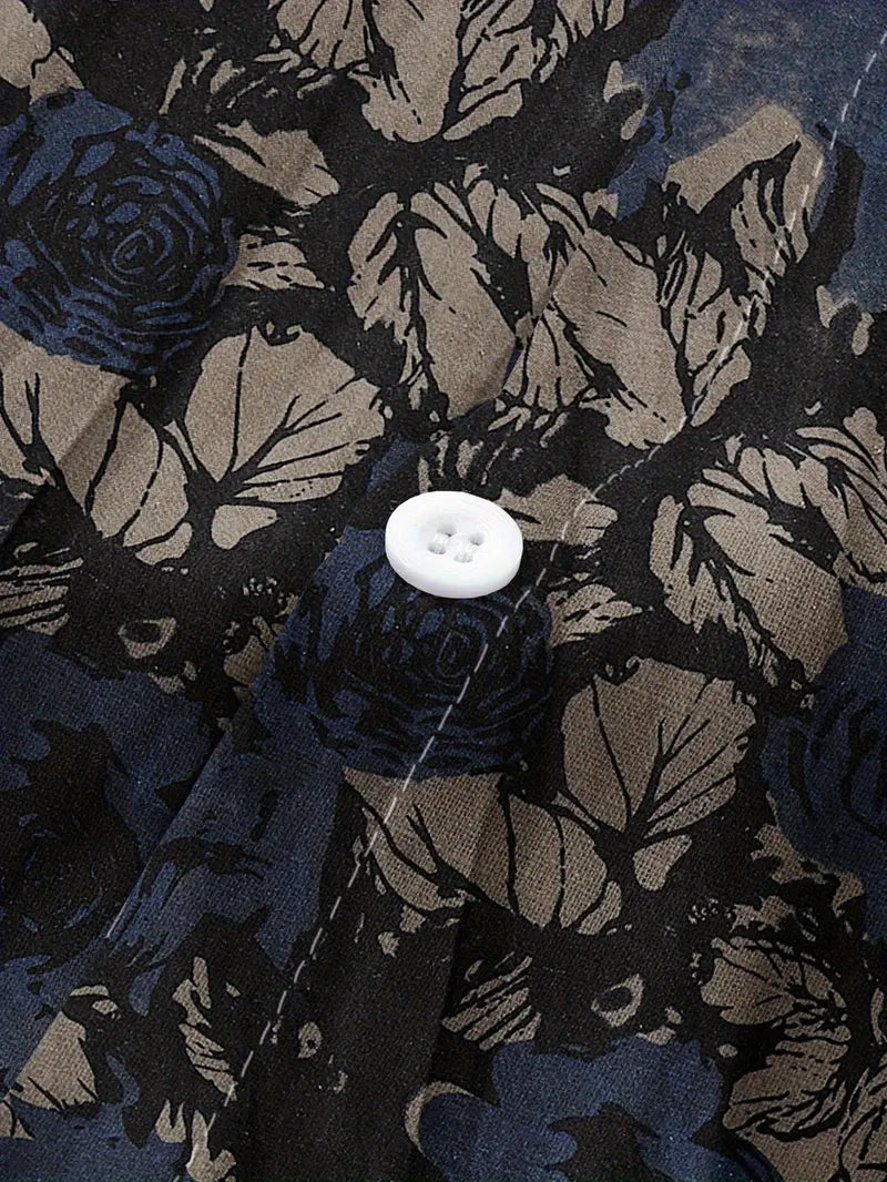 Camisa Flower Night