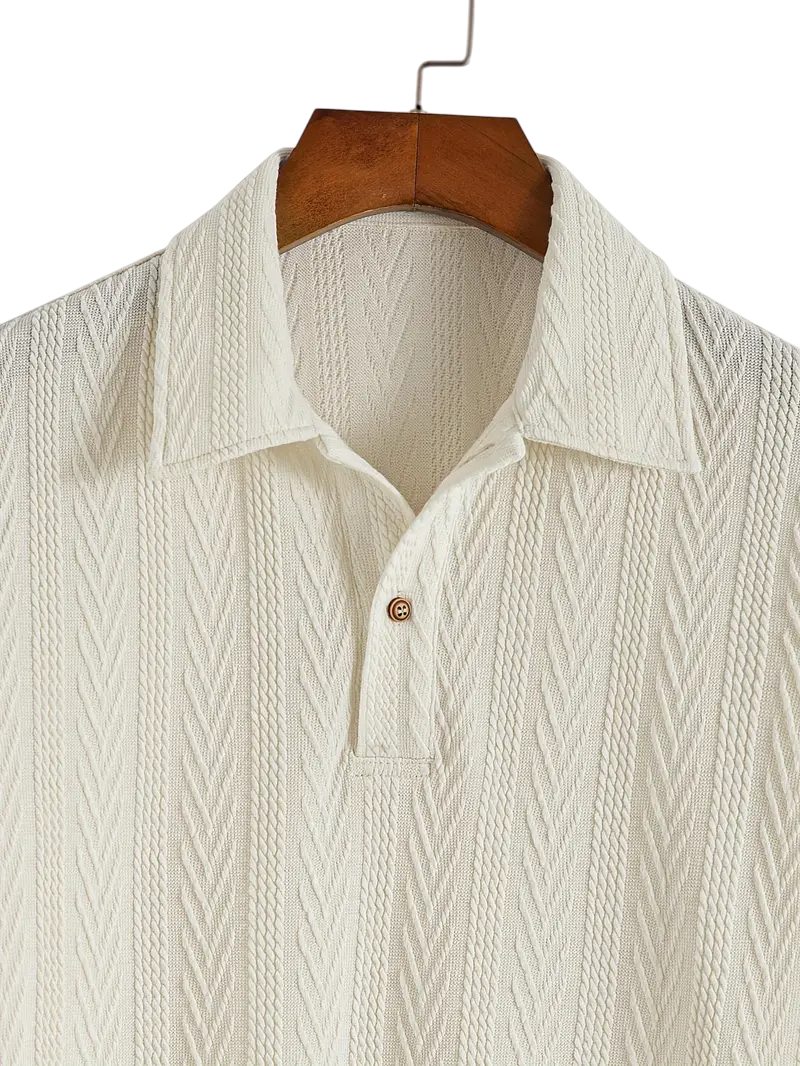 Polo Beige Espiga