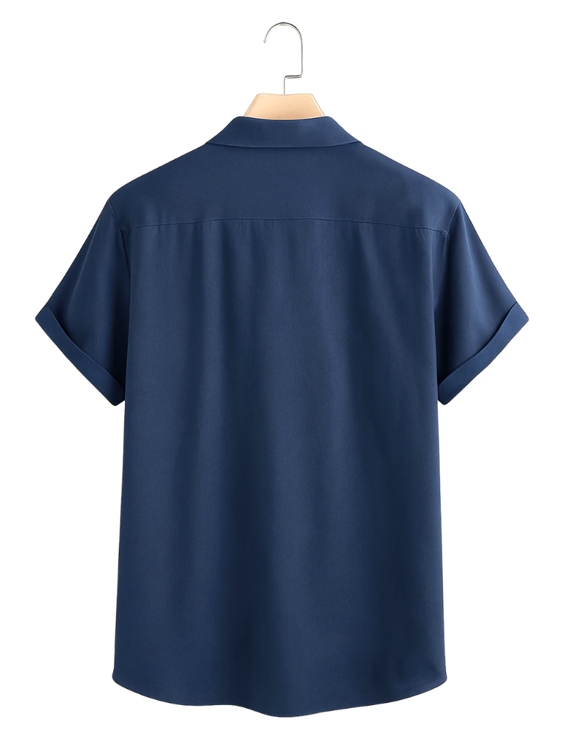 Camisa Smooth Marino