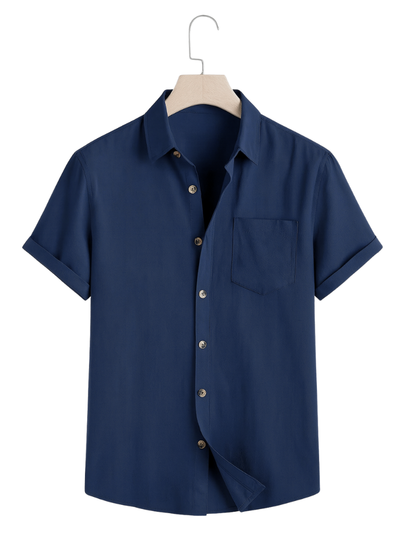 Camisa Smooth Marino