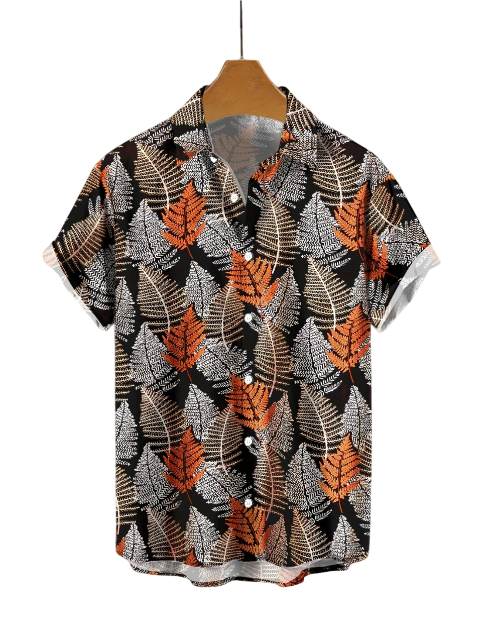 Camisa de hojas