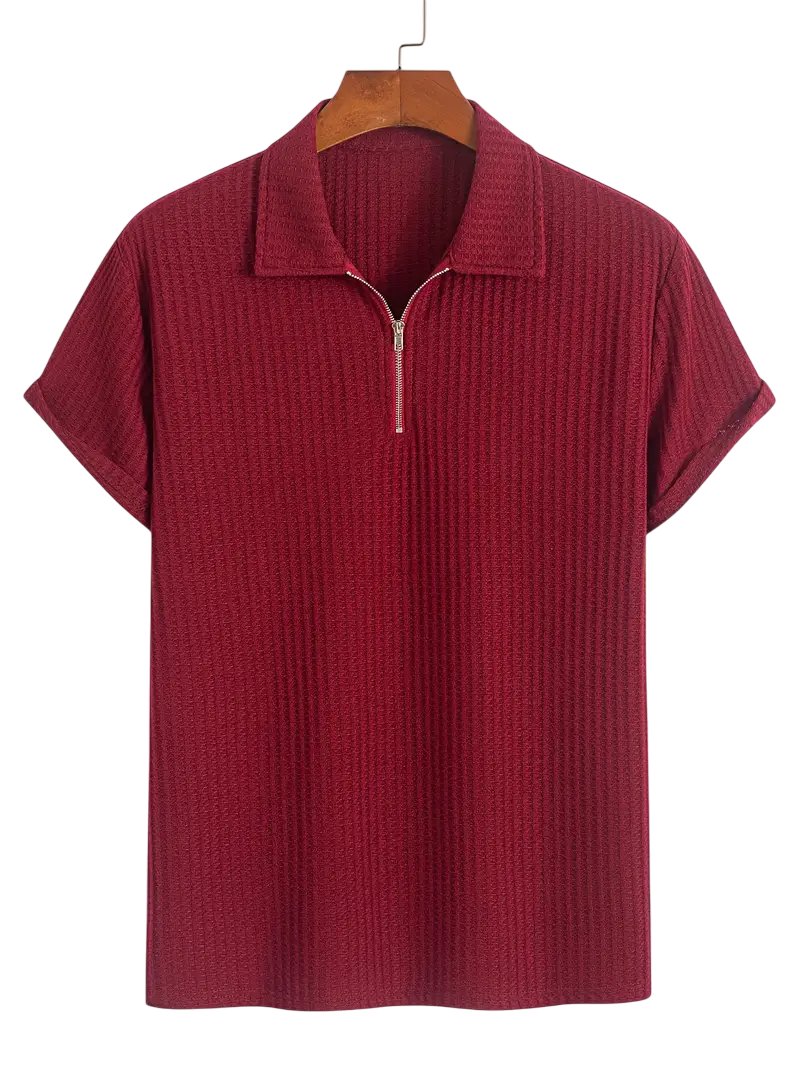 Polo Soft'Z Carmín