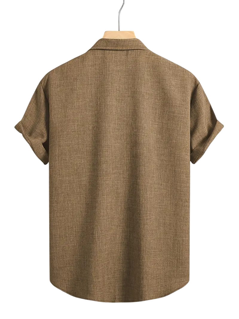 Camisa Cruzada Caqui