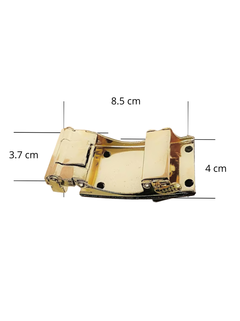 Hebilla Two Lines Gold
