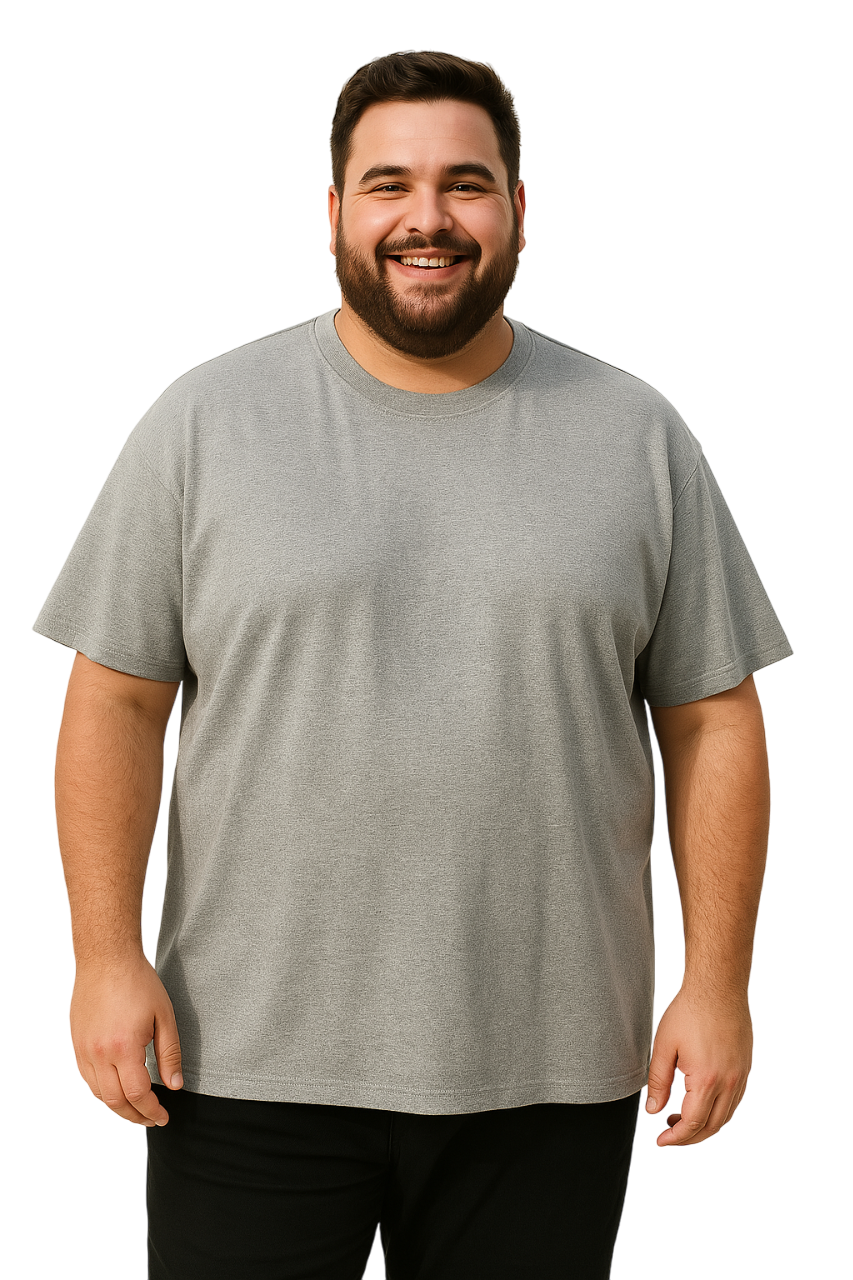 Camiseta Gris Casual
