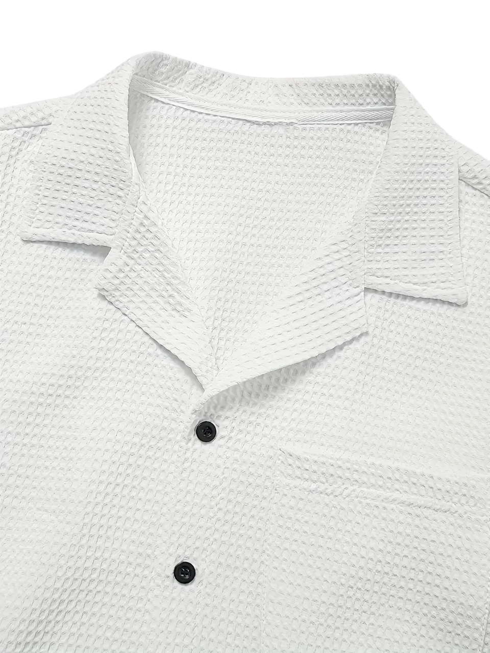 Camisa Tartán Blanca