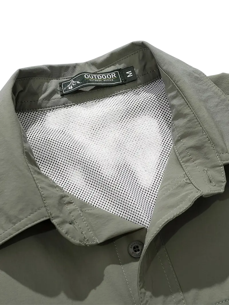 Camisa Outdoor Zi Olive