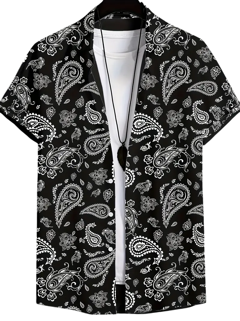 Camisa Paisley Cell