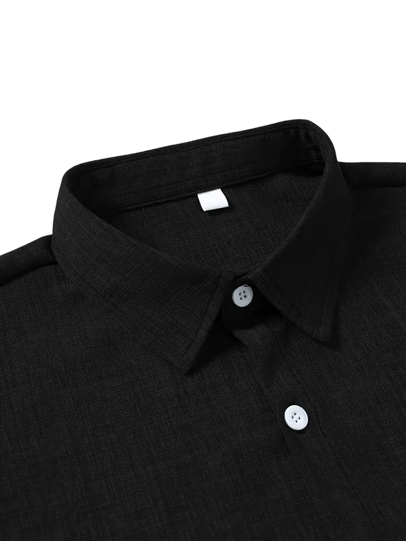 Camisa Cruzada Negra