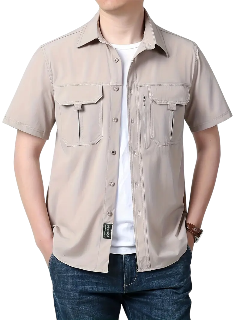 Camisa Outdoor Zi Beige