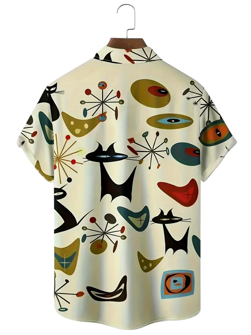 Camisa Retro Cartoon