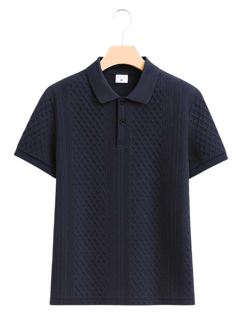 Polo Henley Blue