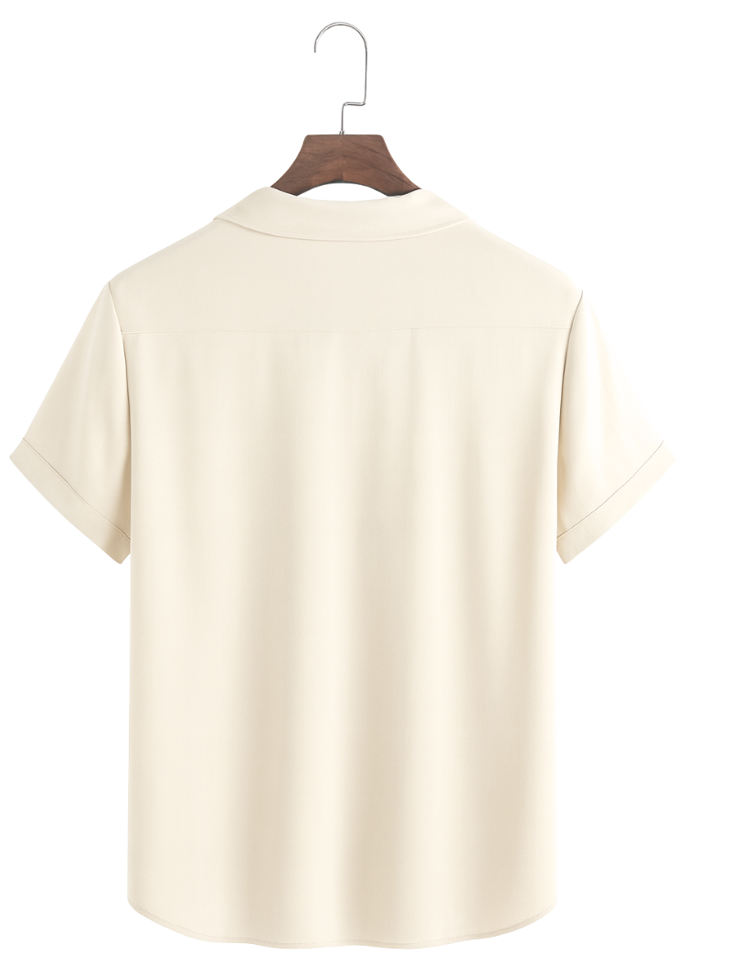Guayabera Cruzada Beige