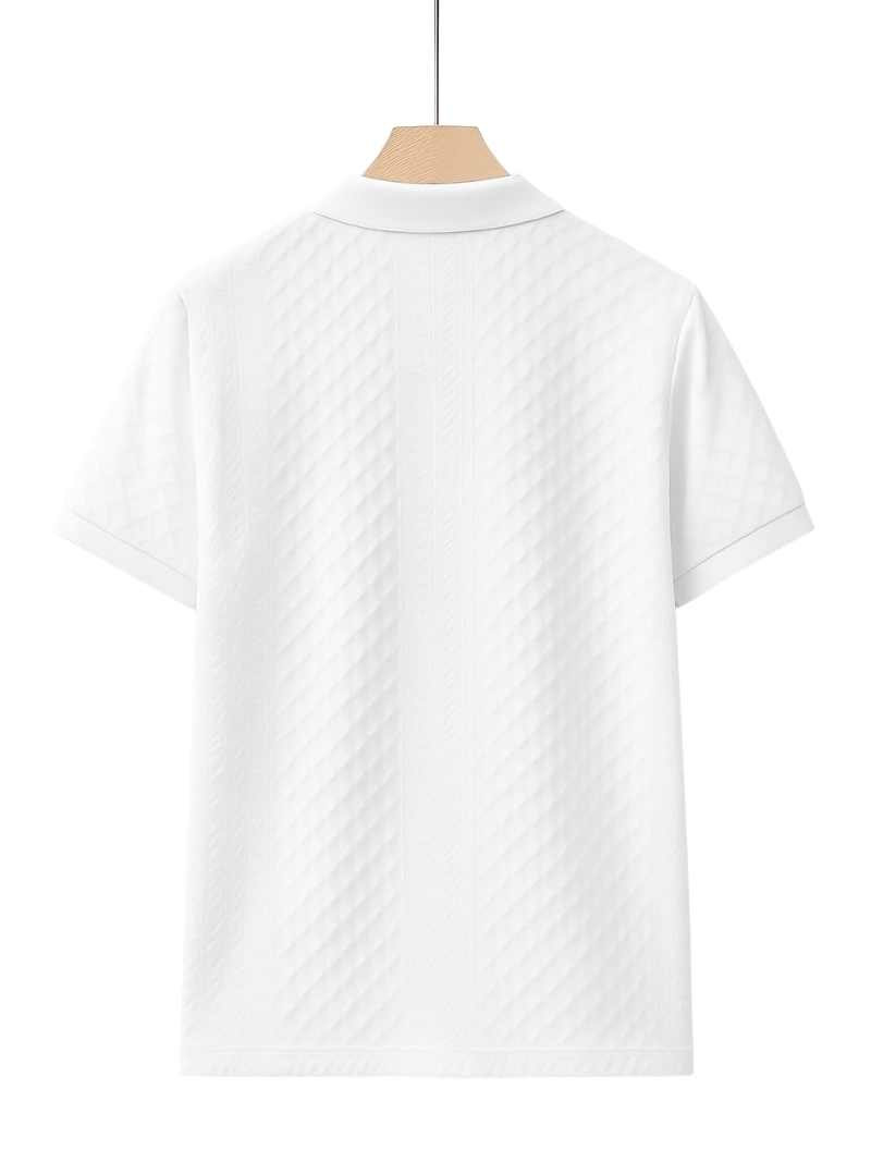 Polo Henley White