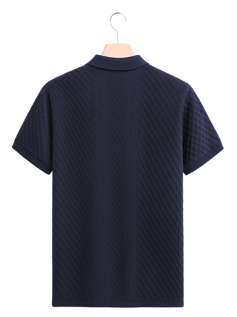 Polo Henley Blue