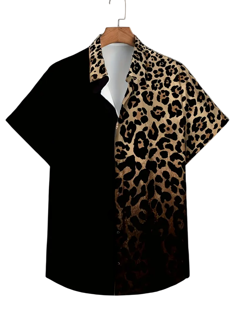 Camisa Leo Half Blurred