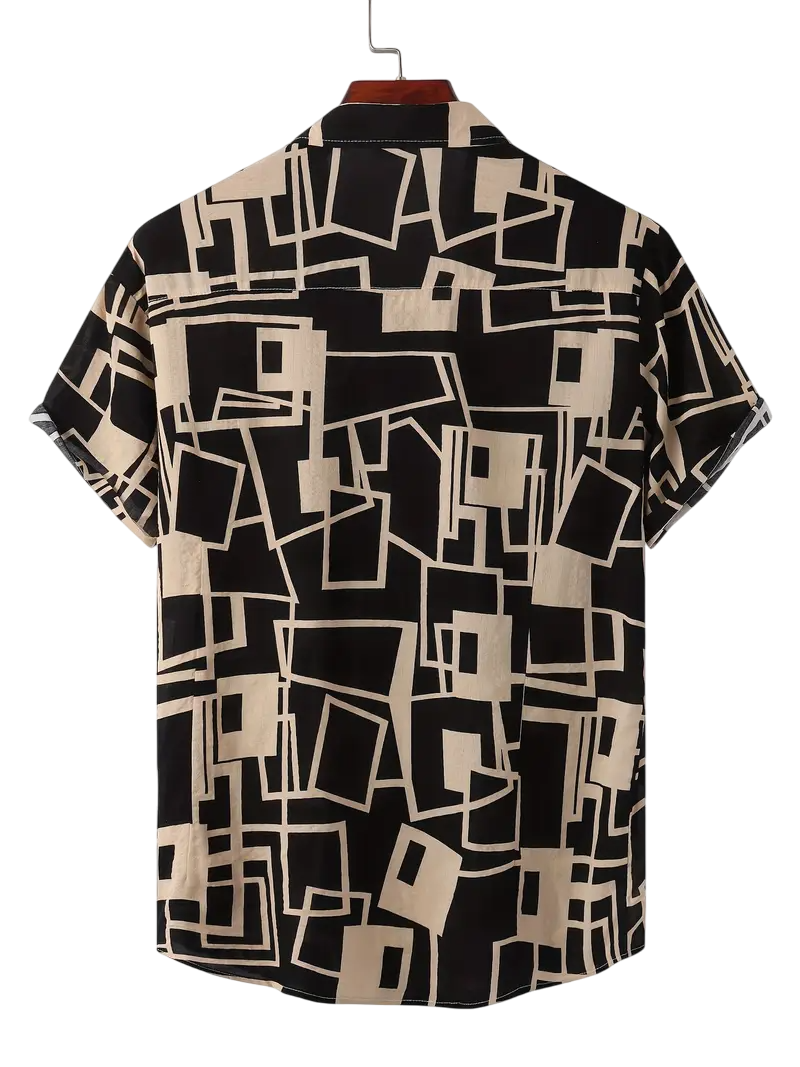 Camisa gold n black