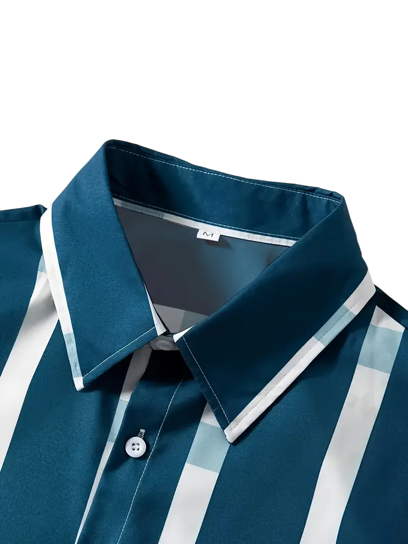 Camisa Pixel Blue