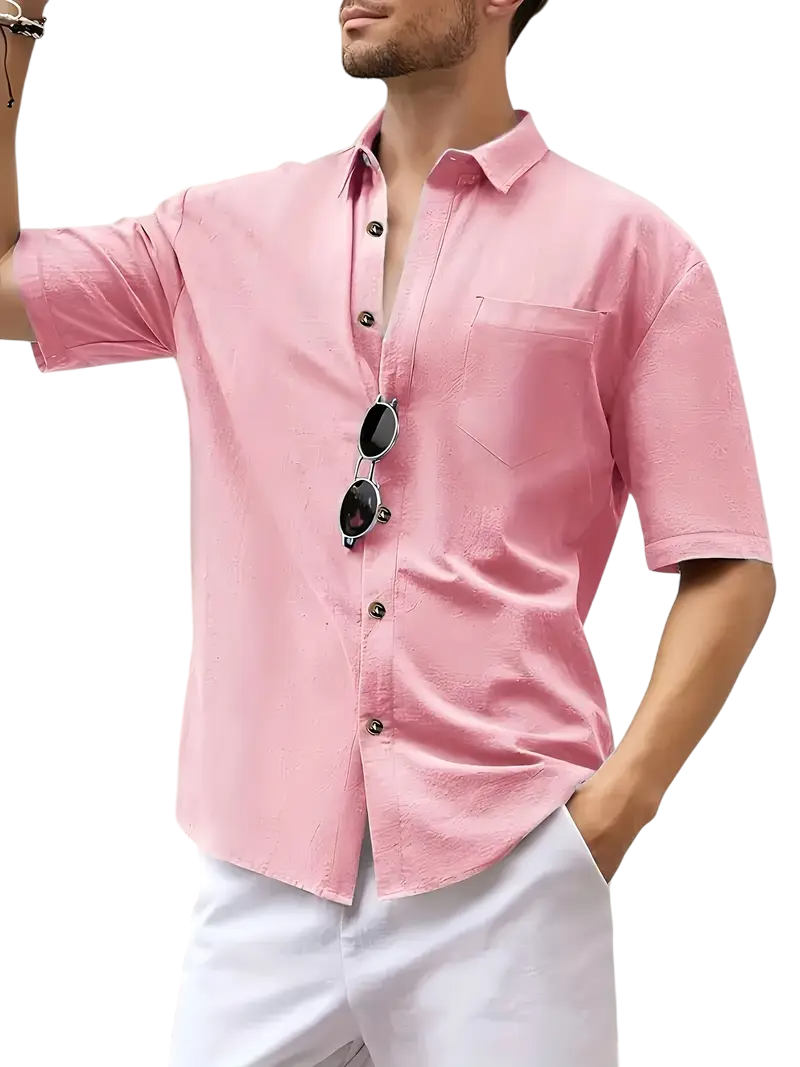 Camisa Smooth Rose