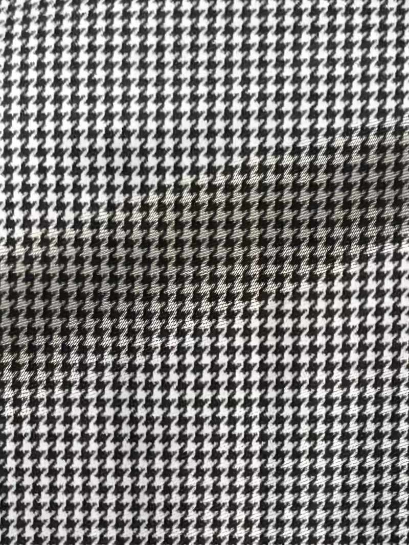 Camiseta Houndstooth Black & White