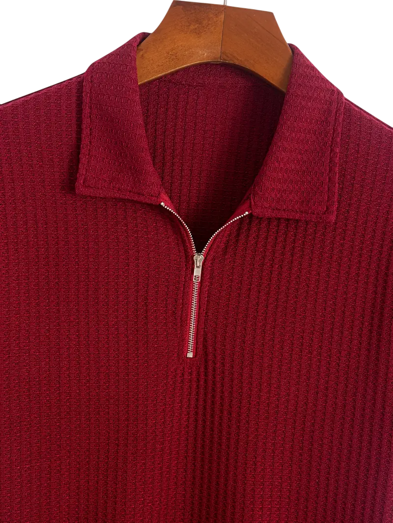 Polo Soft'Z Carmín
