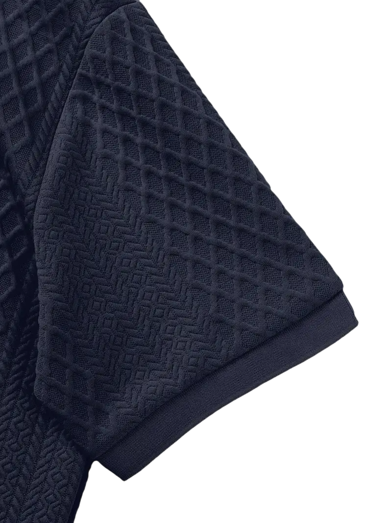 Polo Henley Blue