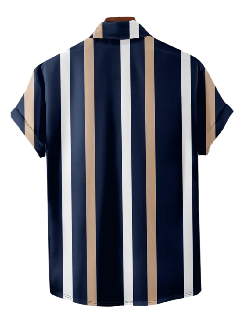 Camisa Navy Stripes