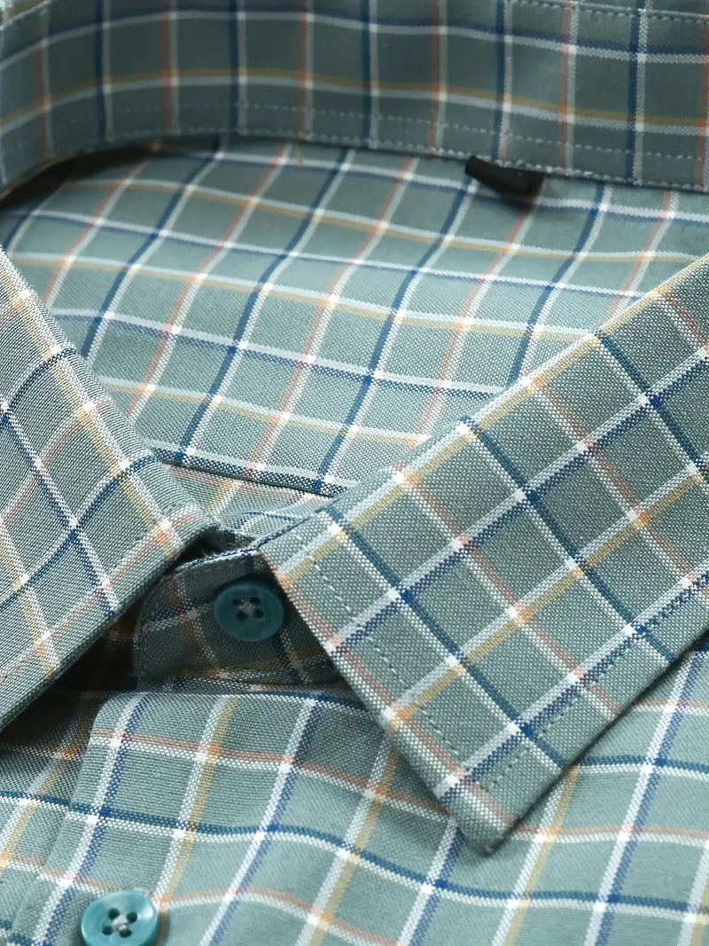 Camisola Cuadro Esmeralda