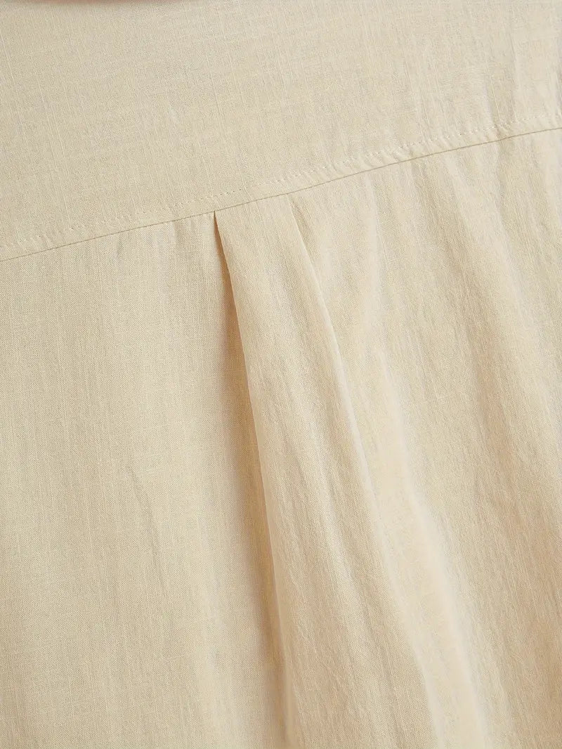 Guayabera 3 Lineas Beige