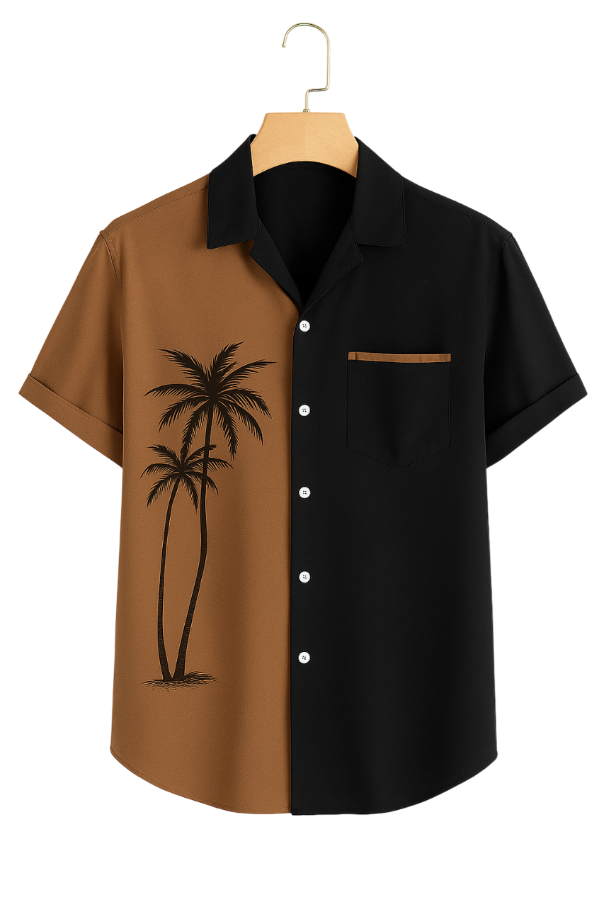 Camisa Palm Brown