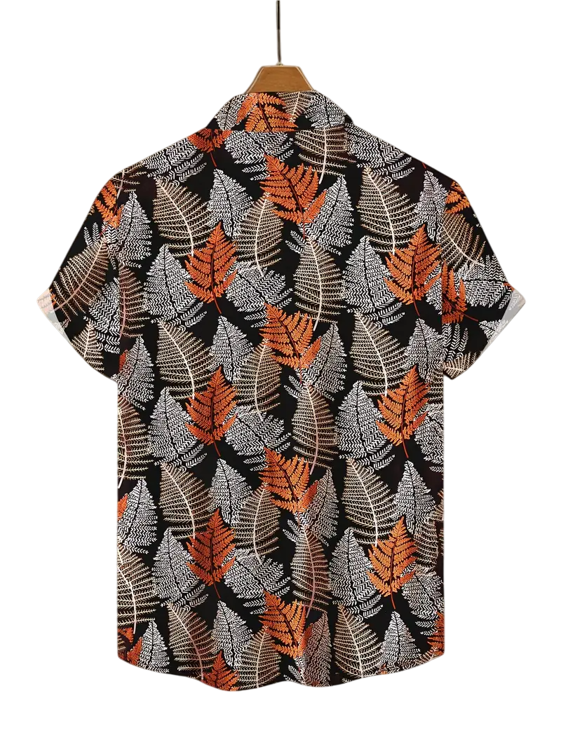 Camisa de hojas