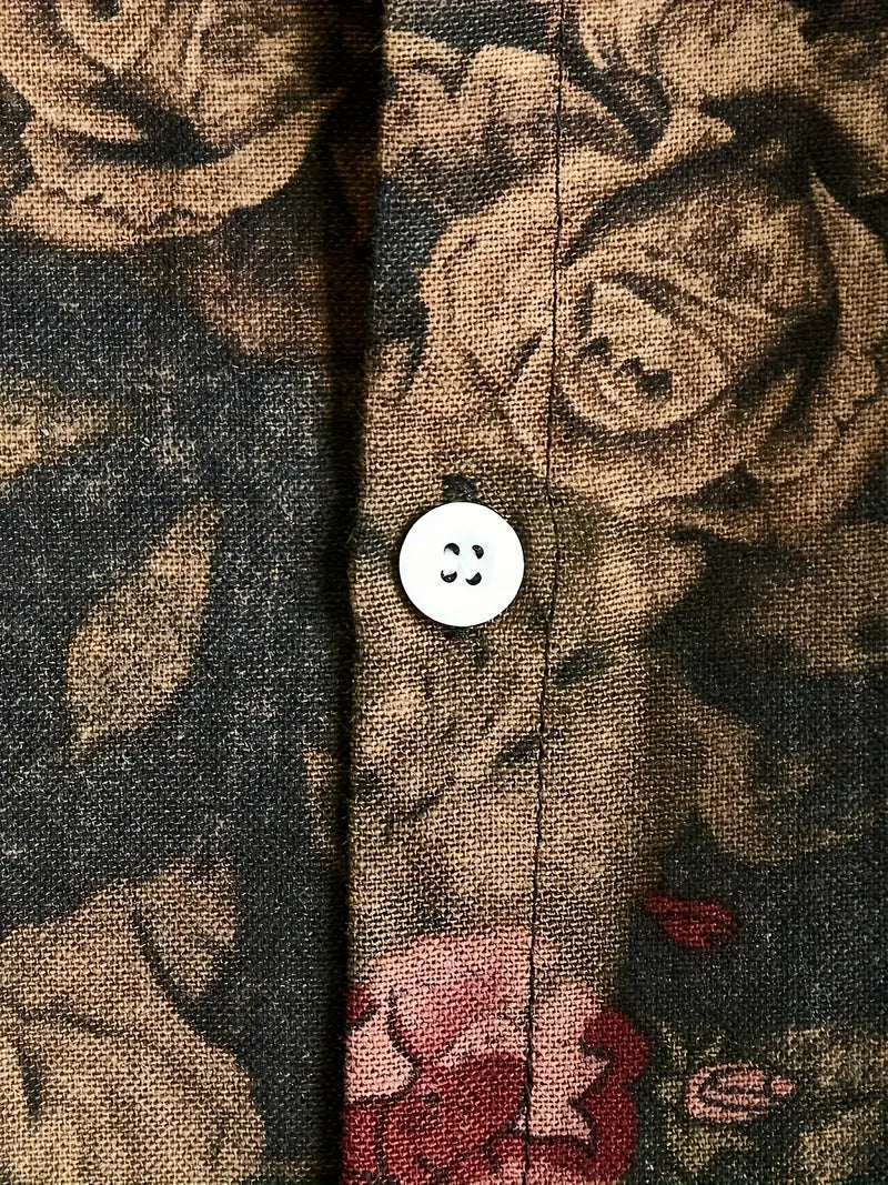 Camisa Gold Rose