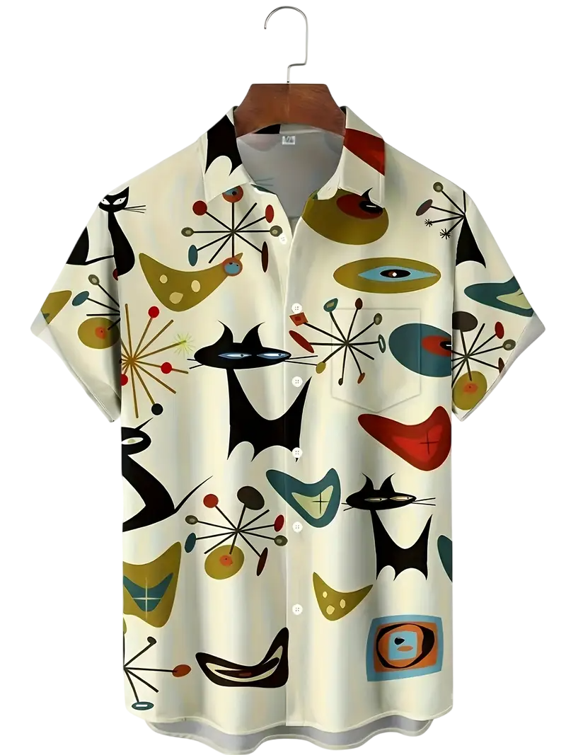 Camisa Retro Cartoon