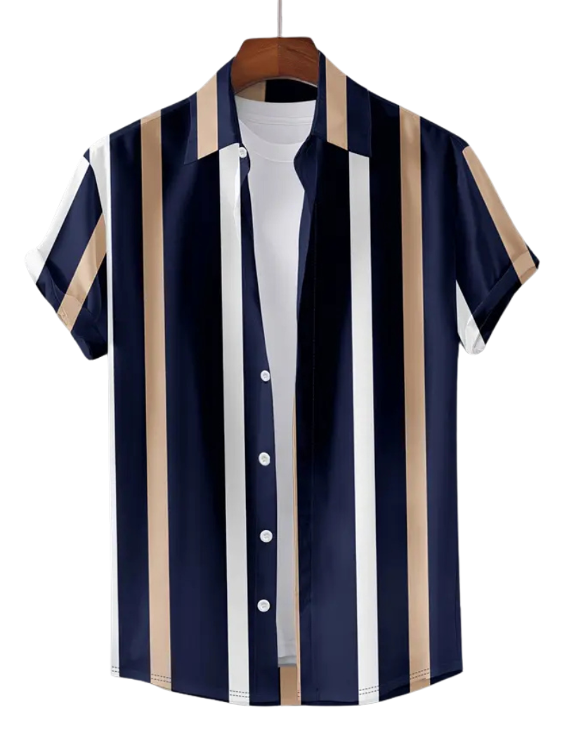 Camisa Navy Stripes