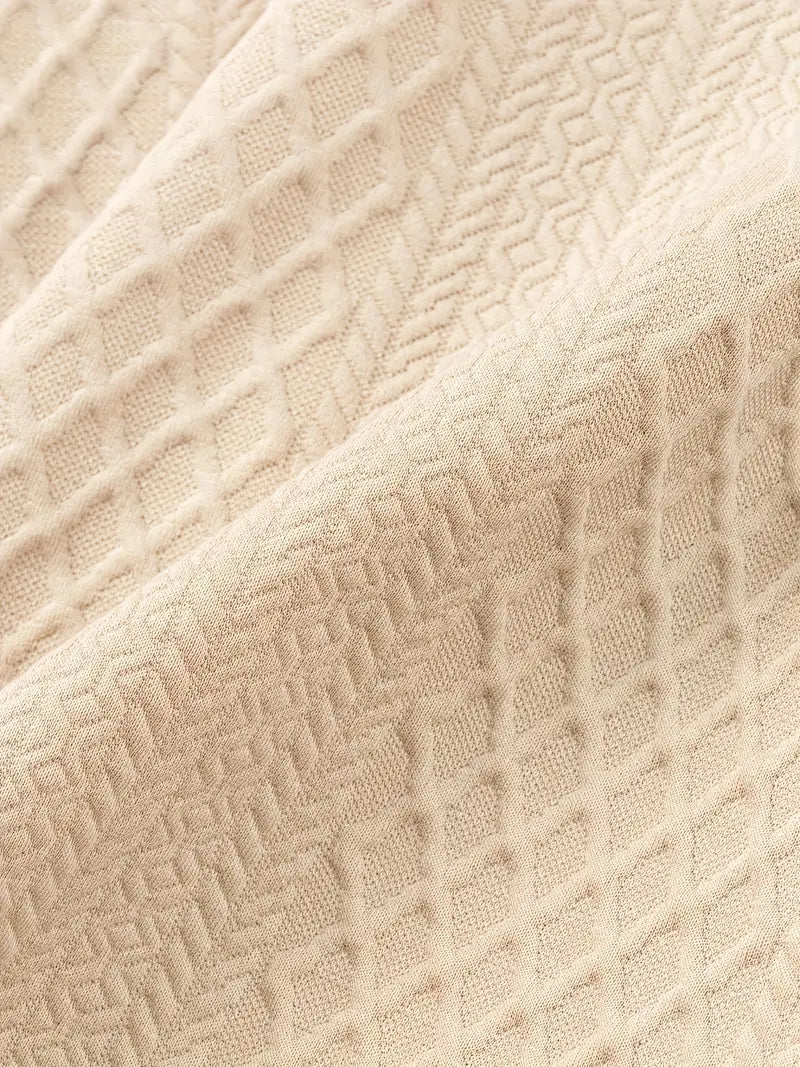 Polo Henley Beige